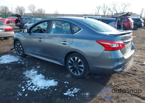 2017 Nissan Sentra Sr из США, поврежденный, VIN 3N1AB7AP4HY309557